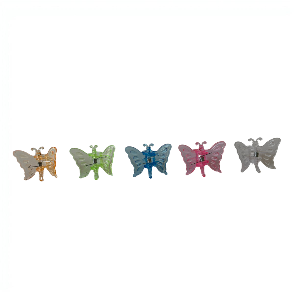 Butterfly Orchid Clips | Decorative Butterfly Style Spike Support | 60-Pack