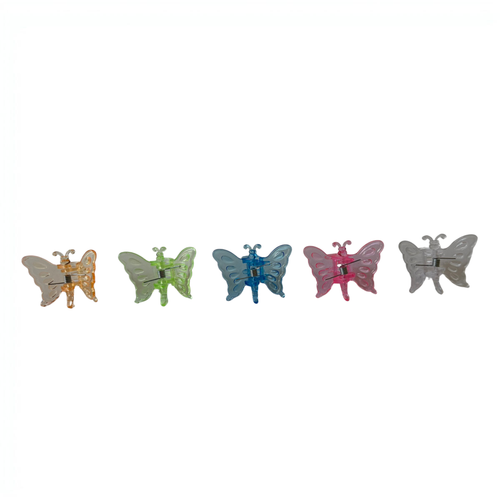 Butterfly Orchid Clips | Decorative Butterfly Style Spike Support | 60-Pack