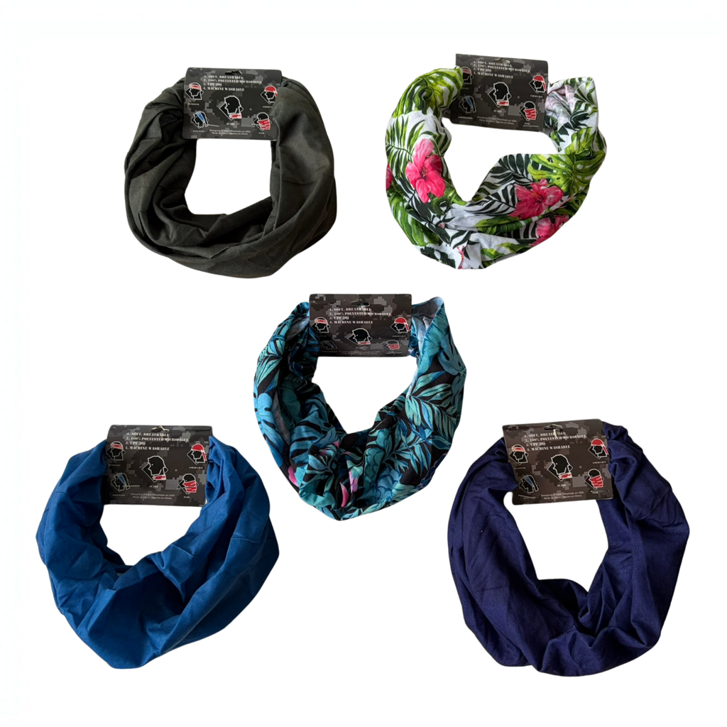 Floral Face Guard - UPF 30+