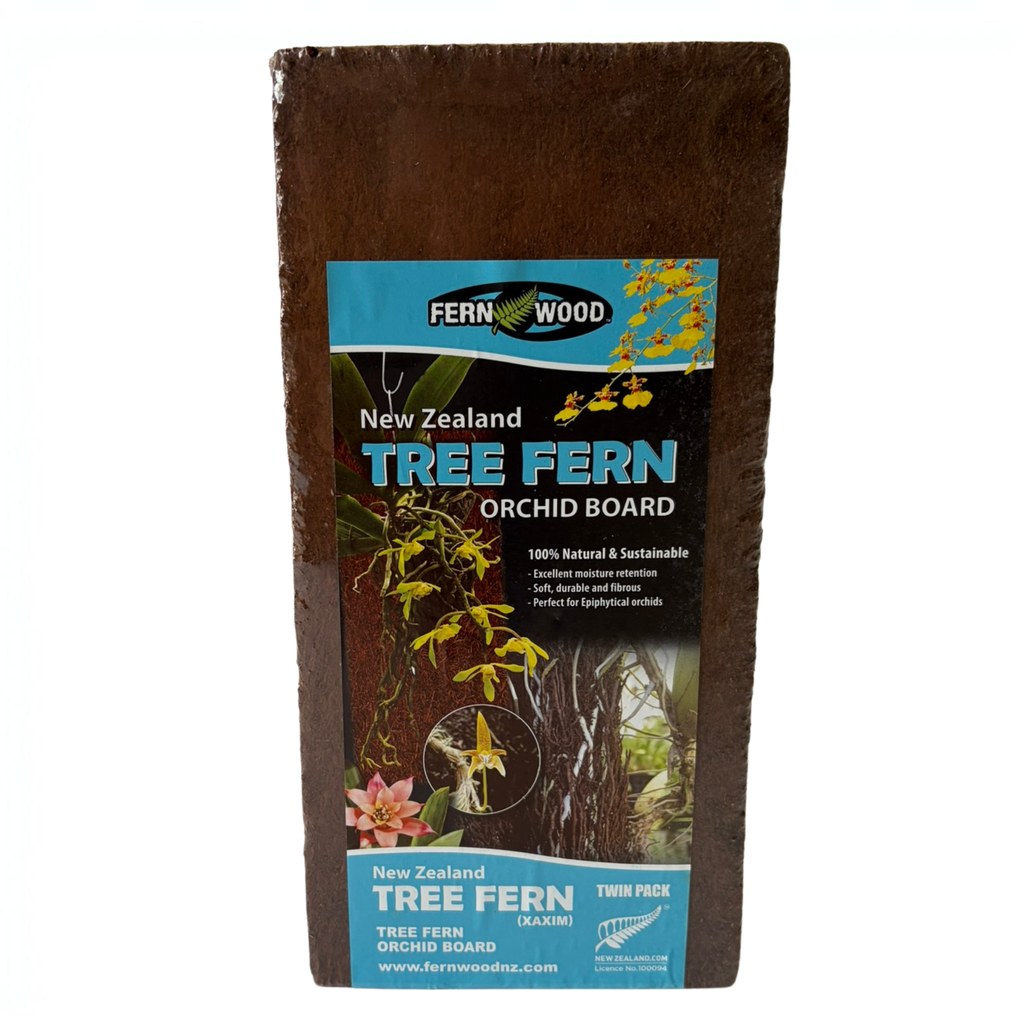 Tree Fern Orchid Mounting Board | 12x6" & 12x12" | 2-Pack