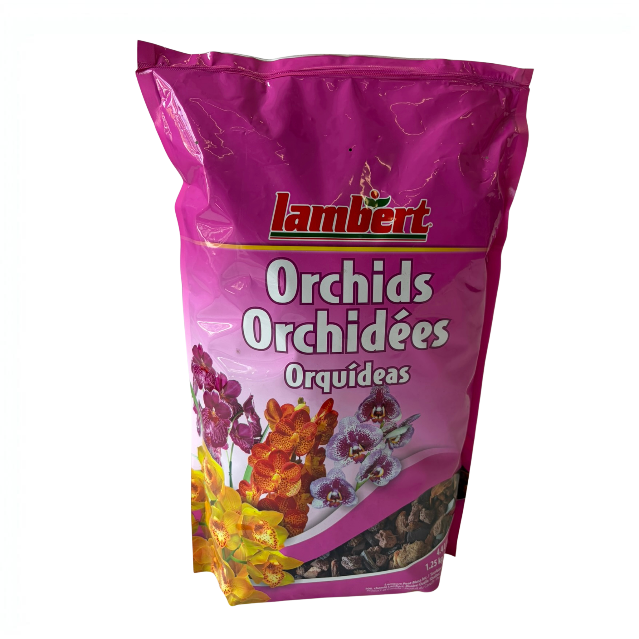 Lambert's Orchid Potting Mix | 4qt | Bark, Charcoal & Sphagnum Moss Blend