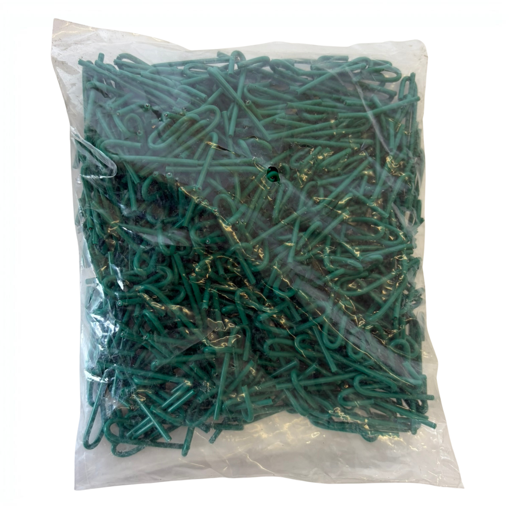Green Round Twist Ties – Plant & Nursery Ties, 500-Pack (2" & 2.75")
