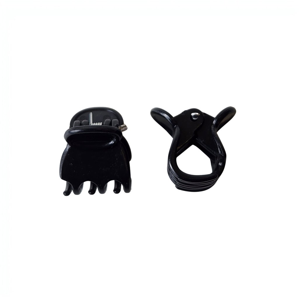 Plain Orchid Clips - Small & Medium | 100-Pack