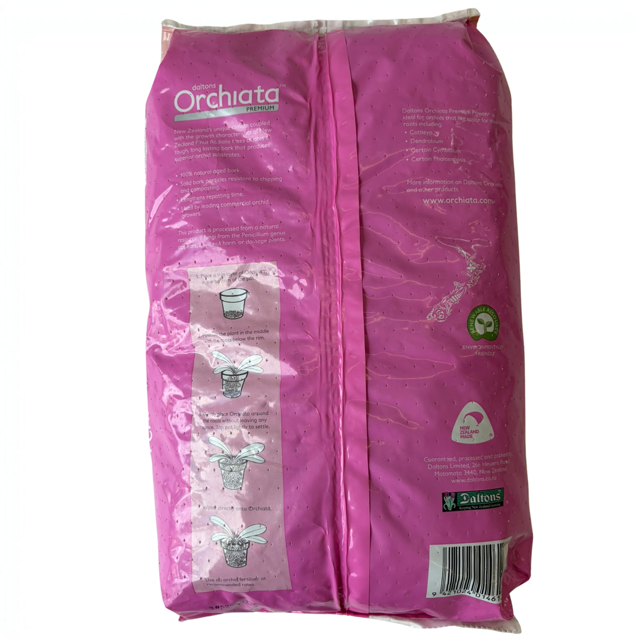 Orchiata Power Plus 5A Orchid Bark | 3/4" Chunky | 5L | New Zealand Pinus Radiata