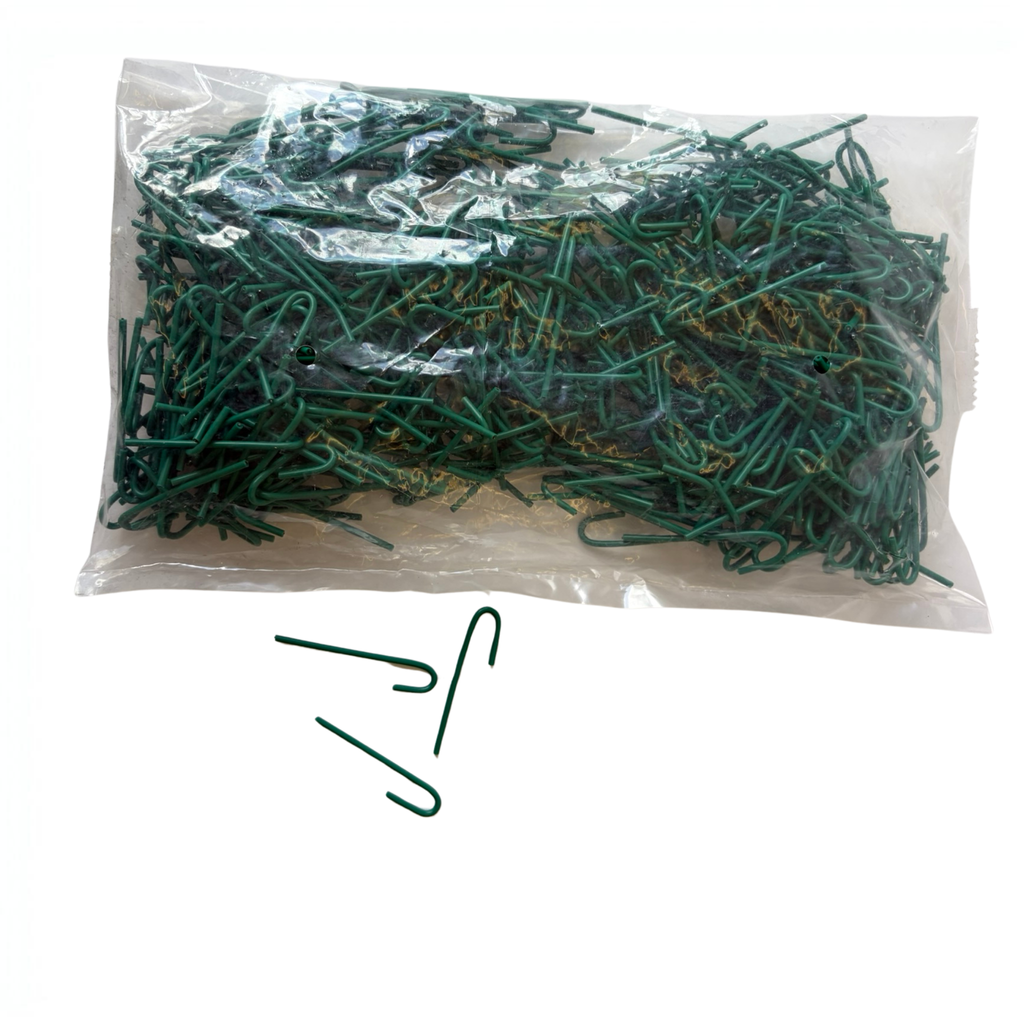 Green Round Twist Ties – Plant & Nursery Ties, 500-Pack (2" & 2.75")