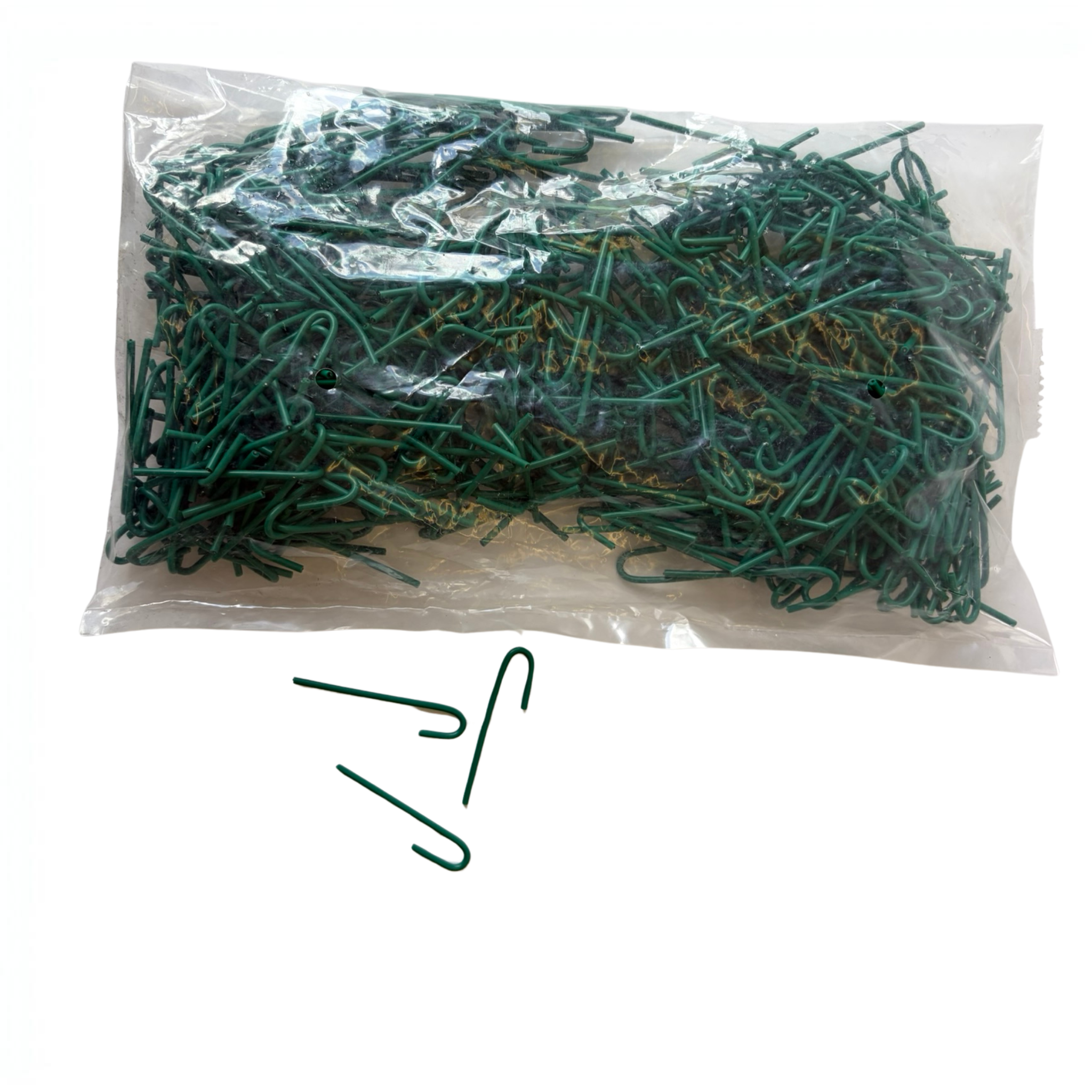 Green Round Twist Ties – Plant & Nursery Ties, 500-Pack (2" & 2.75")