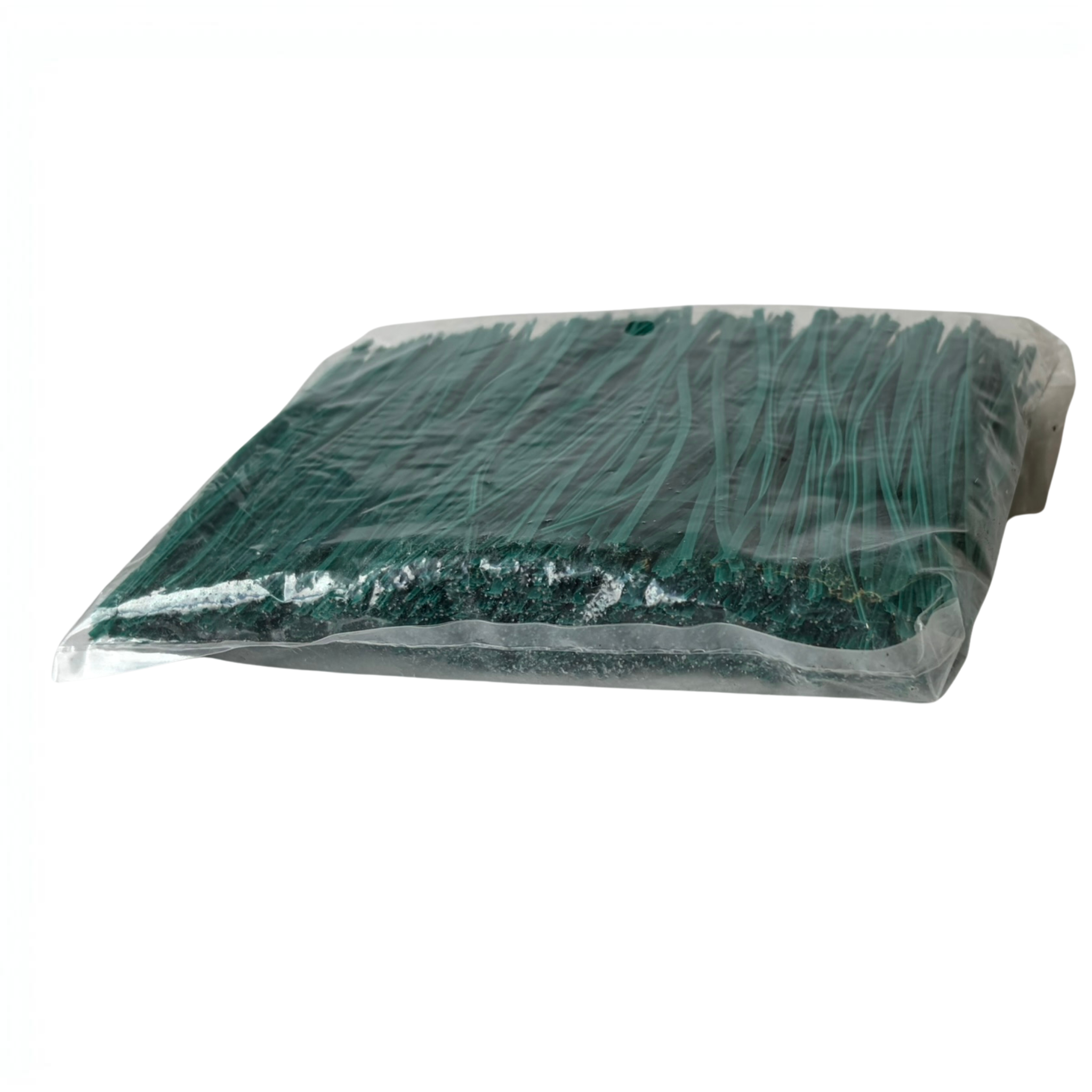 Green Flat Twist Ties 3.5" – Plant & Nursery Twist Ties, 1000-Pack