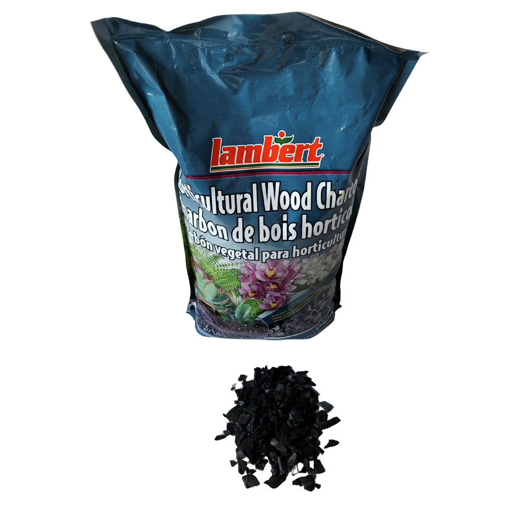 Lambert's Horticultural Charcoal | 4qt | Wood Charcoal for Orchids, Terrariums & Indoor Plants