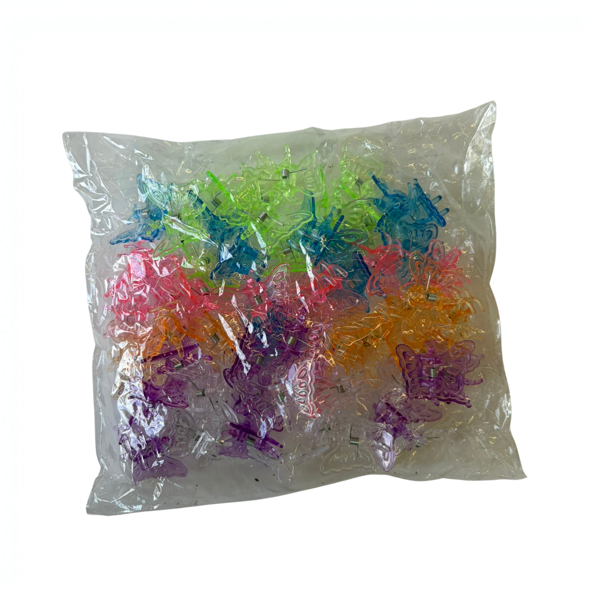Butterfly Orchid Clips | Decorative Butterfly Style Spike Support | 60-Pack