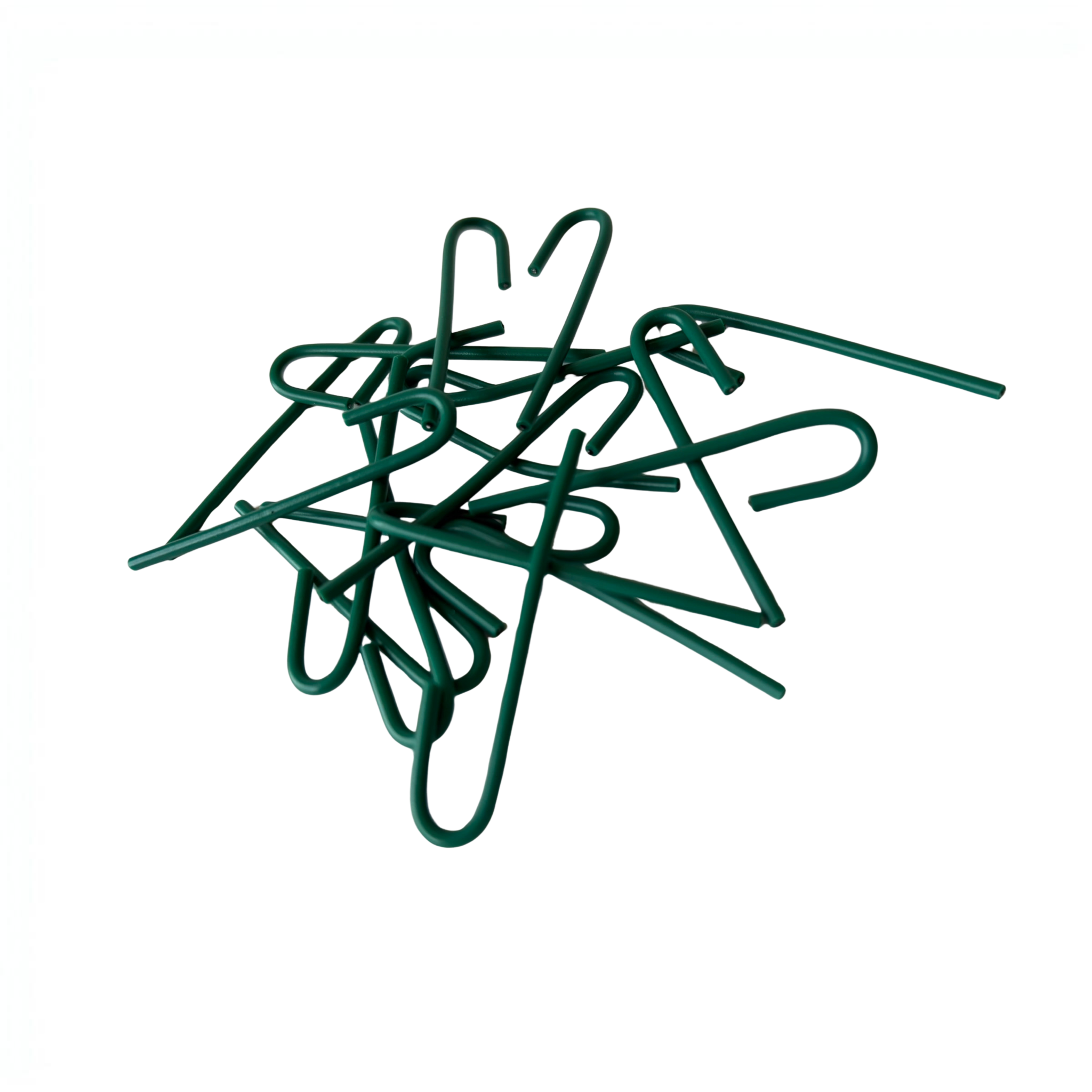 Green Round Twist Ties – Plant & Nursery Ties, 500-Pack (2" & 2.75")
