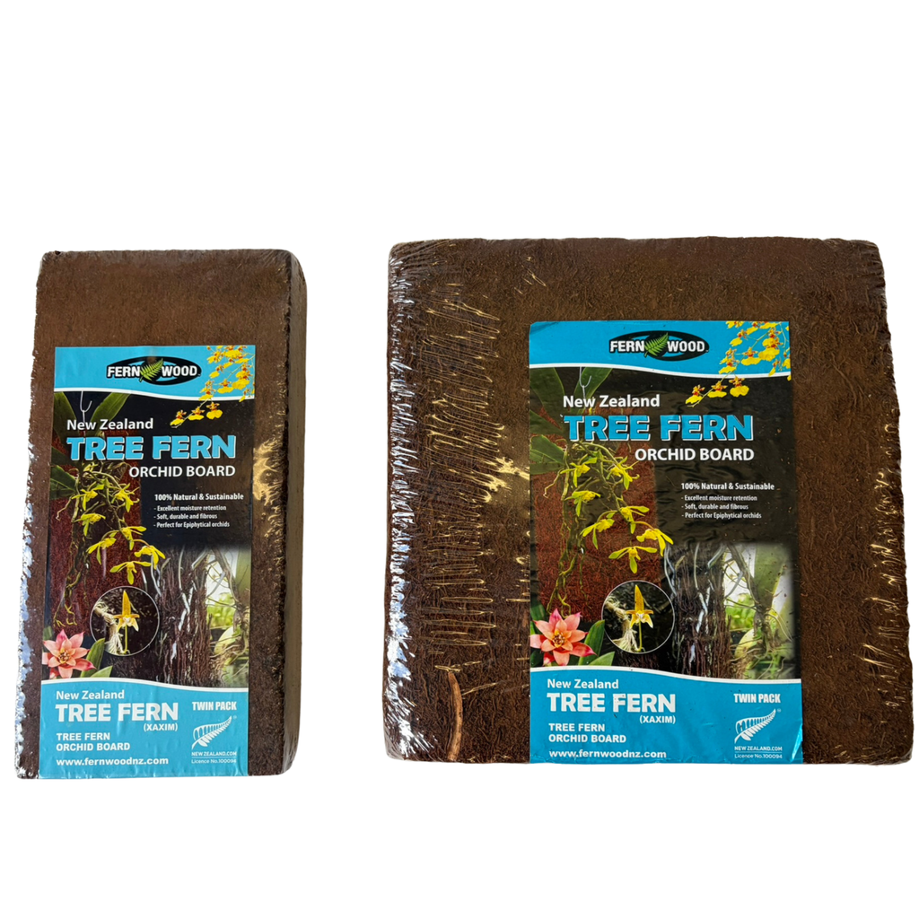 Tree Fern Orchid Mounting Board | 12x6" & 12x12" | 2-Pack