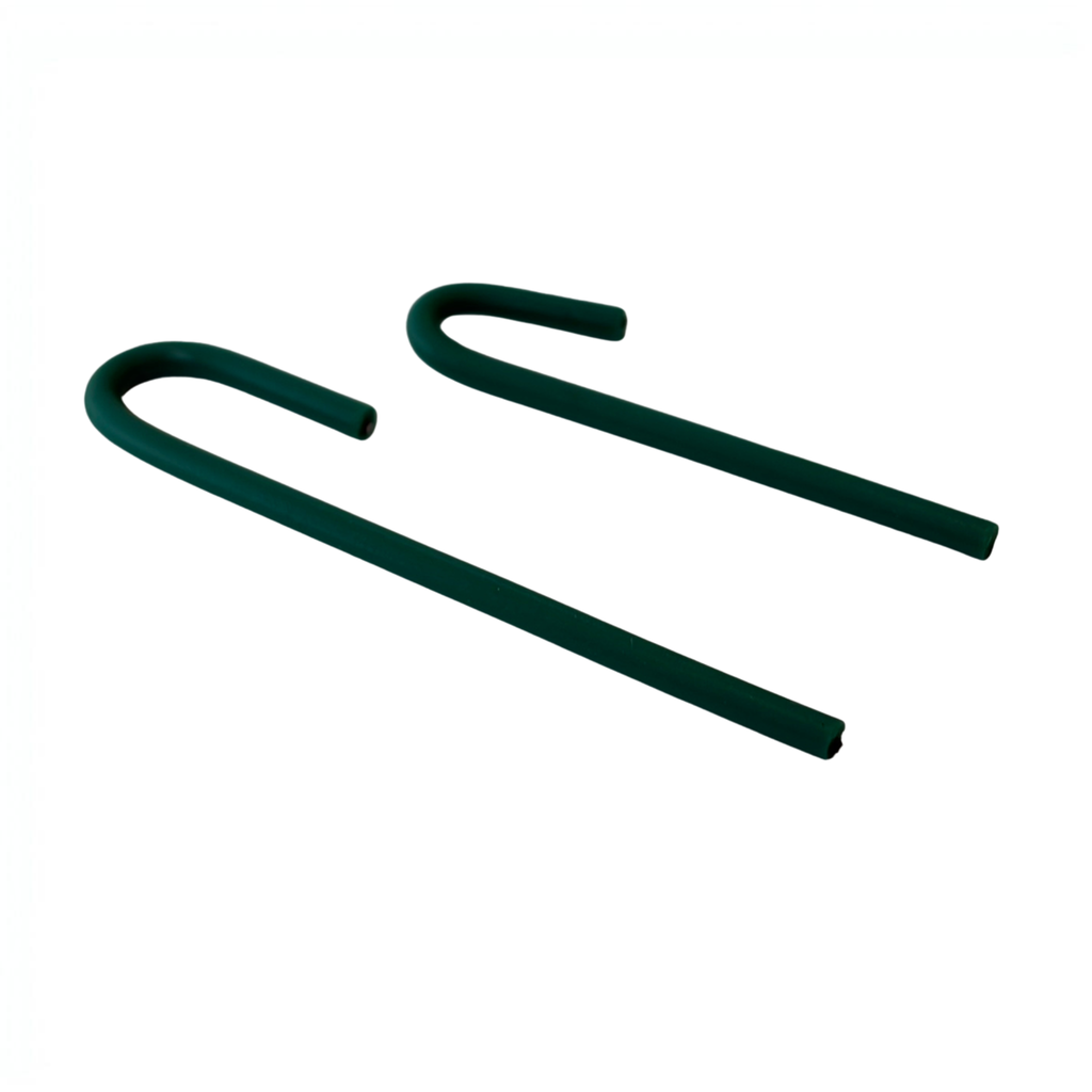 Green Round Twist Ties – Plant & Nursery Ties, 500-Pack (2" & 2.75")