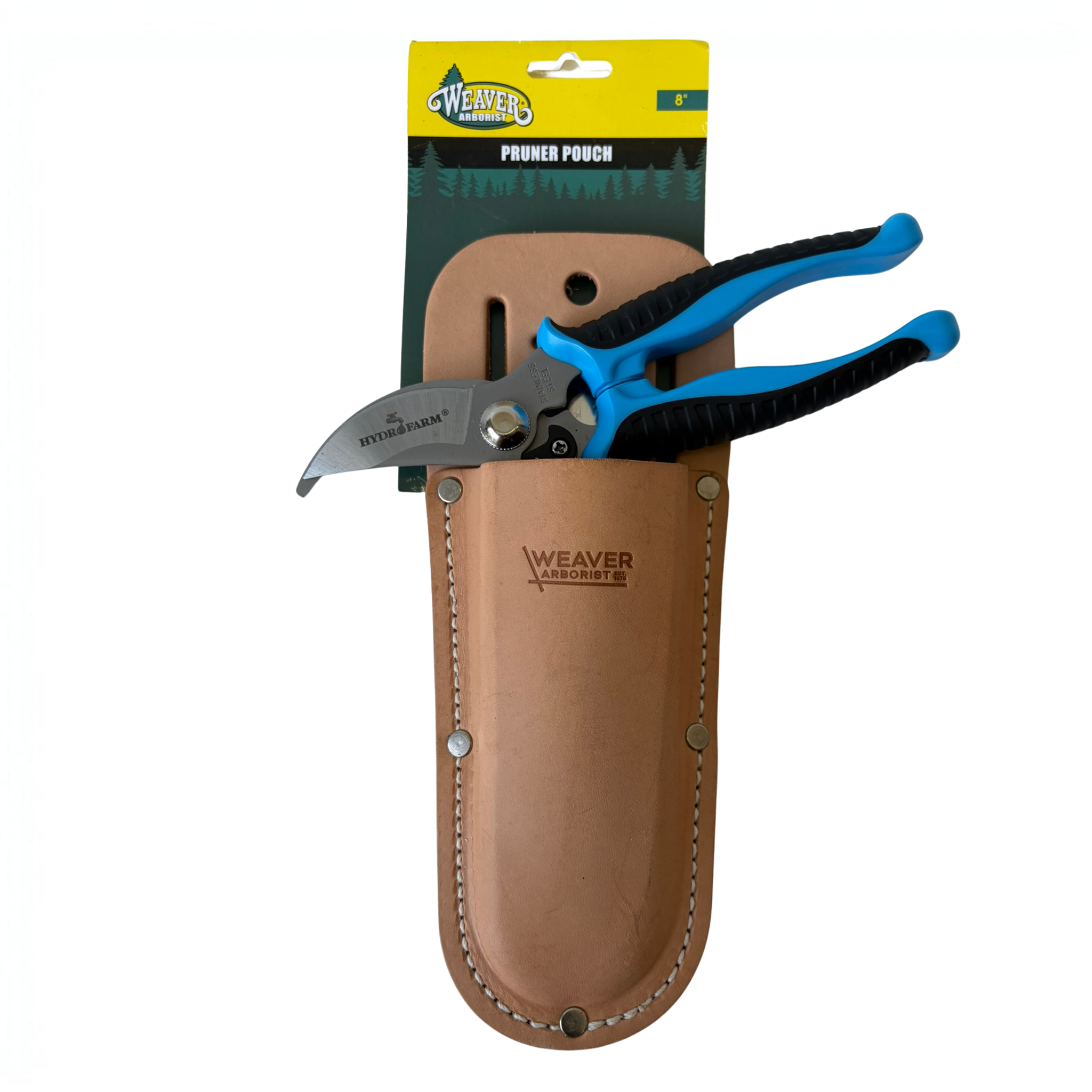 Leather Pruner Scabbard – Premium Garden Tool Sheath for Pruners & Shears