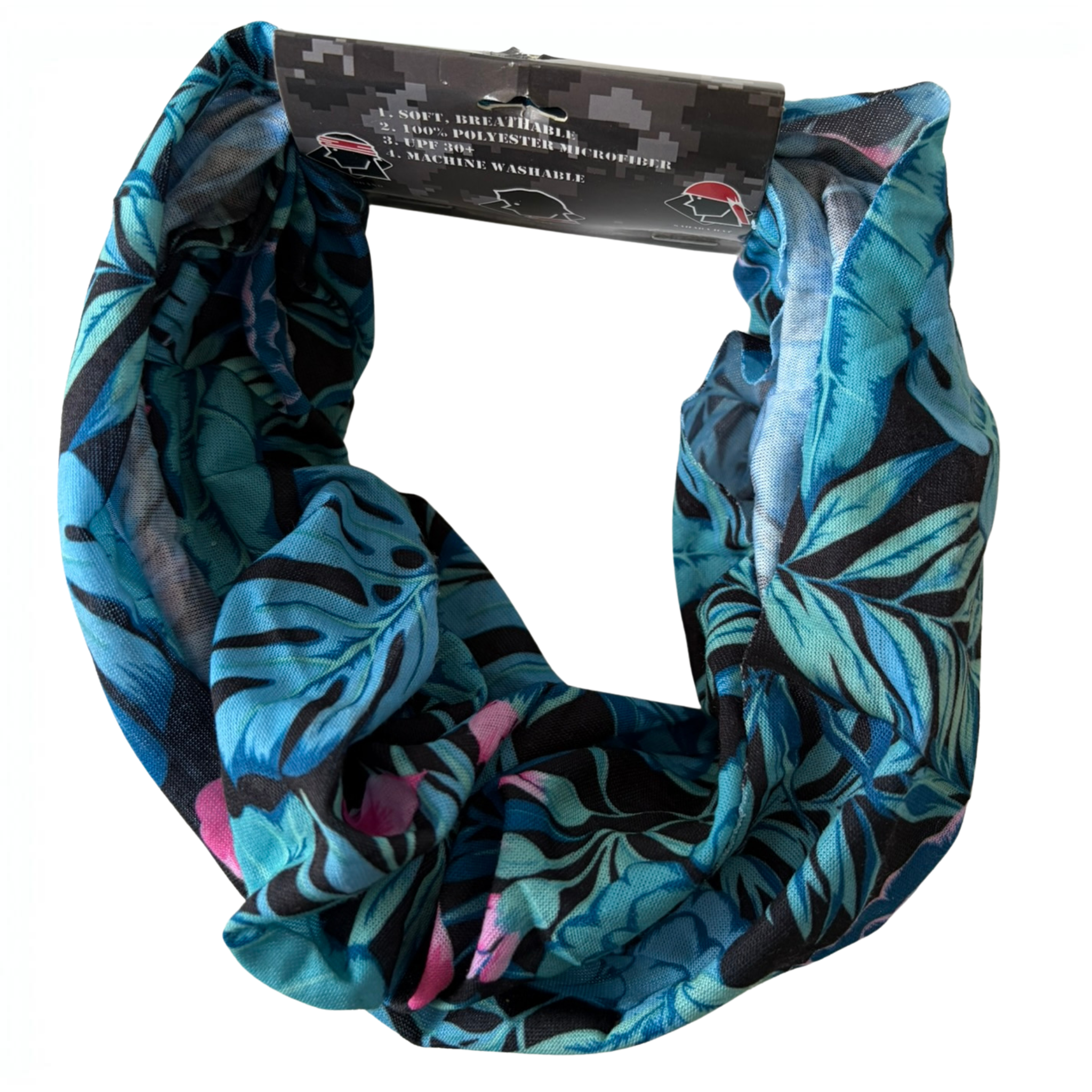 Floral Face Guard - UPF 30+