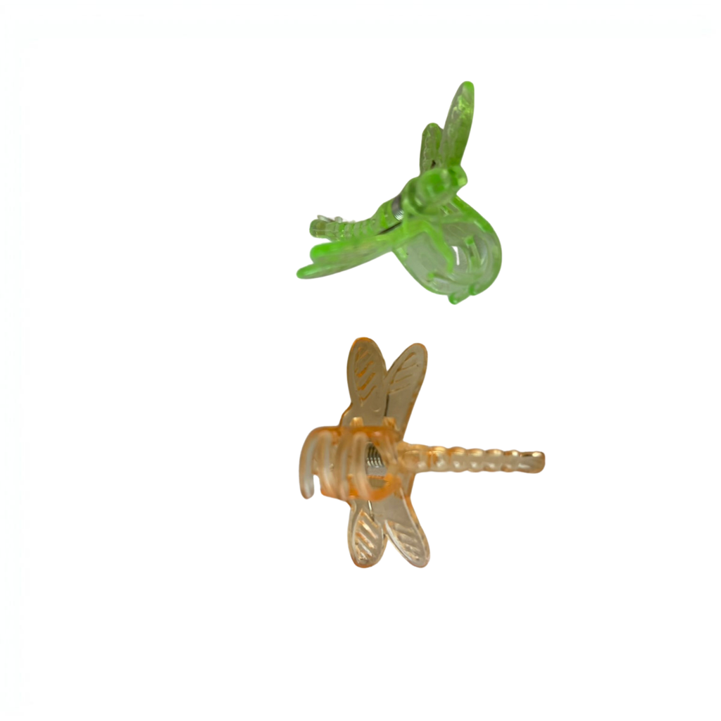 Dragonfly Orchid Clips | Decorative Dragonfly Style Spike Support | 60-Pack