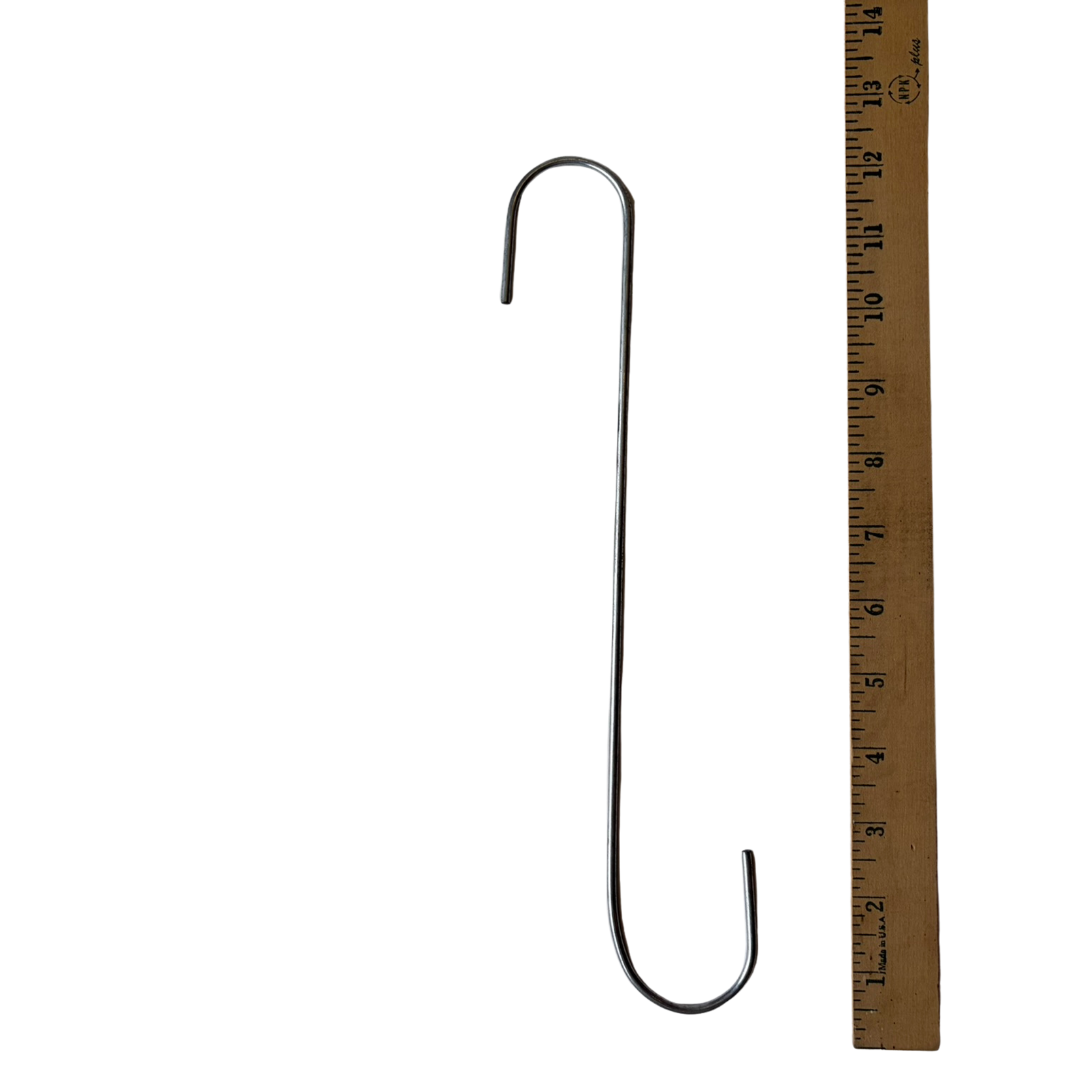 S Hook Hangers for Orchid Baskets & Plants | 12", 18" & 24" | 5 Pack