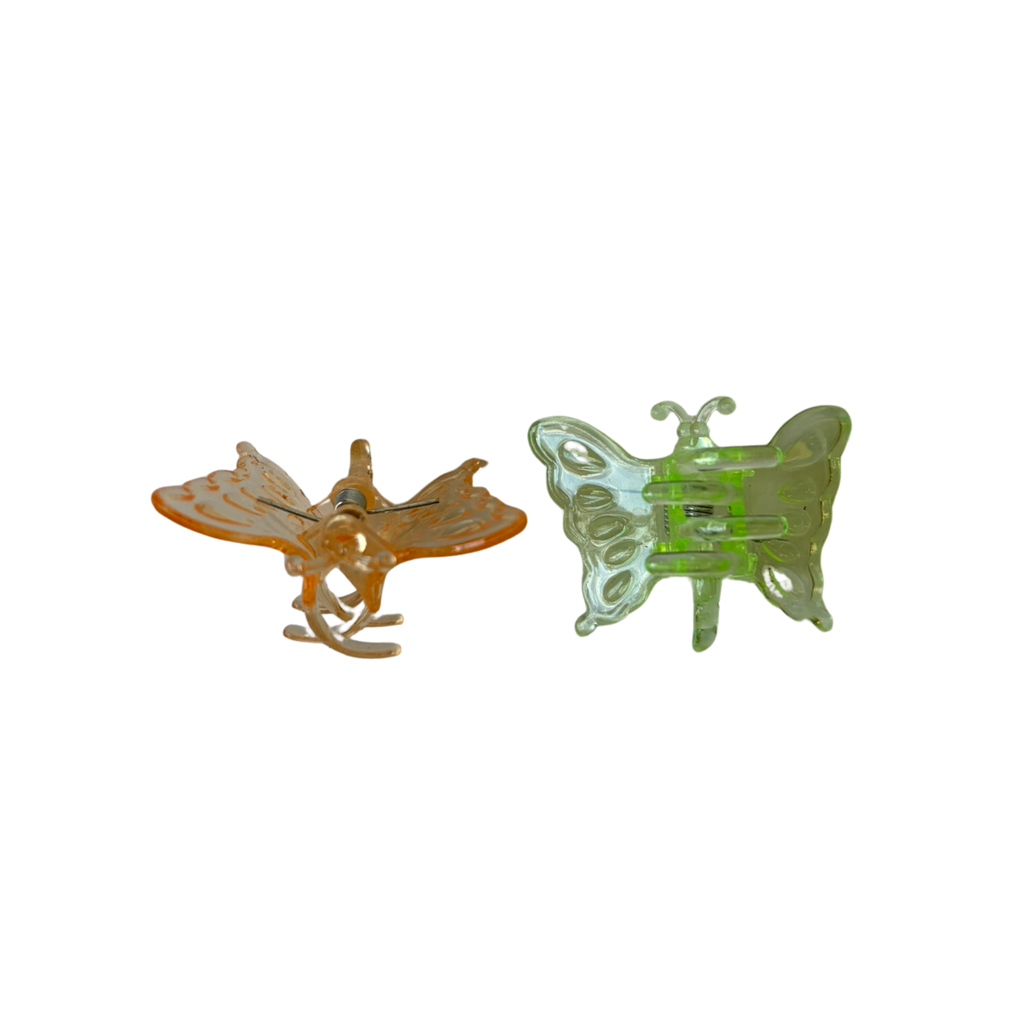 Butterfly Orchid Clips | Decorative Butterfly Style Spike Support | 60-Pack